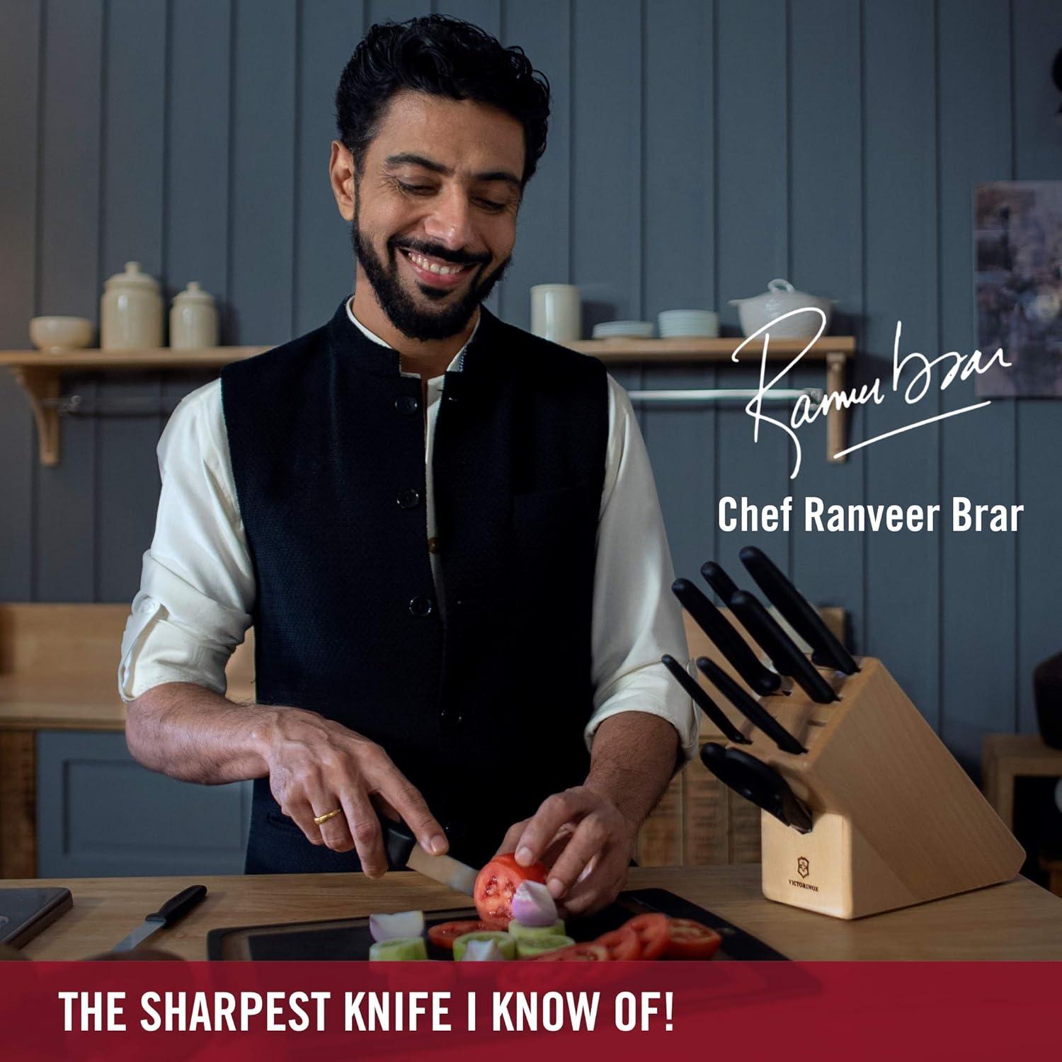 Cuchillo de Pastelería Victorinox 26 cm Acero Inoxidable Negro