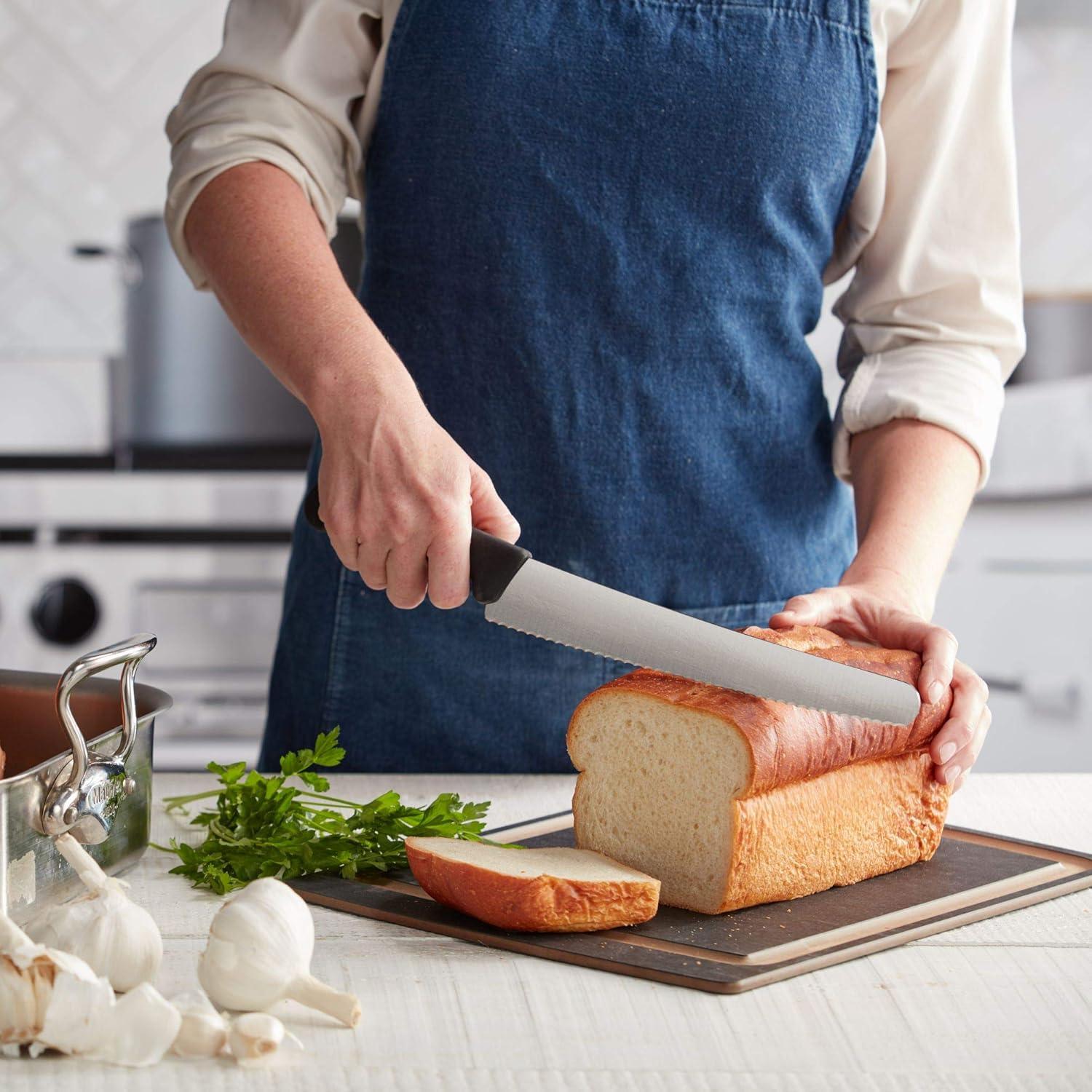 Cuchillo de Pastelería Victorinox 26 cm Acero Inoxidable Negro