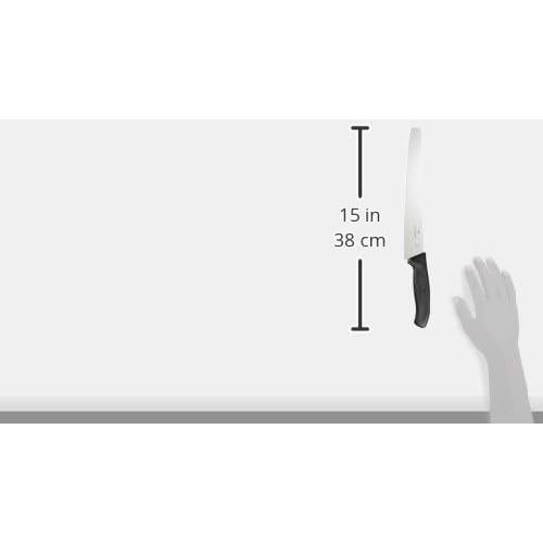 Cuchillo de Pastelería Victorinox 26 cm Acero Inoxidable Negro