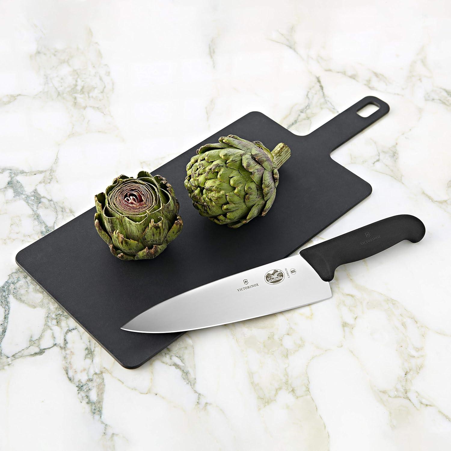 Juego de cuchillos de cocina Victorinox 3 piezas Fibrox negro