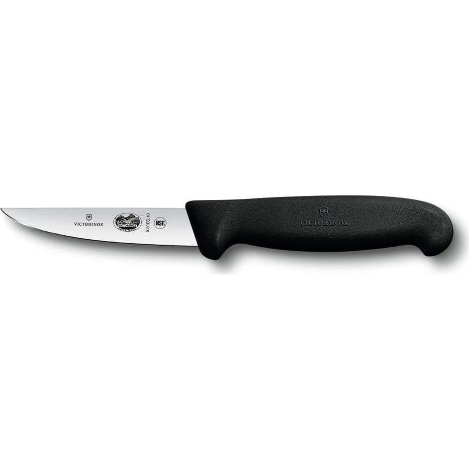 Juego de cuchillos de cocina Victorinox 3 piezas Fibrox negro