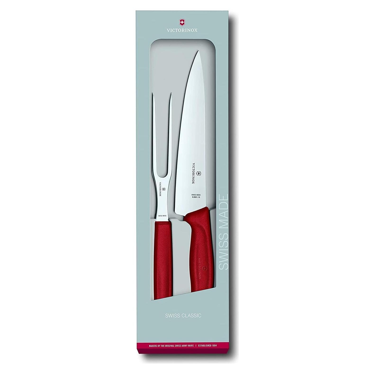 Set de Cuchillo y Tenedor Victorinox 6.7131.2G Rojo 2 Piezas