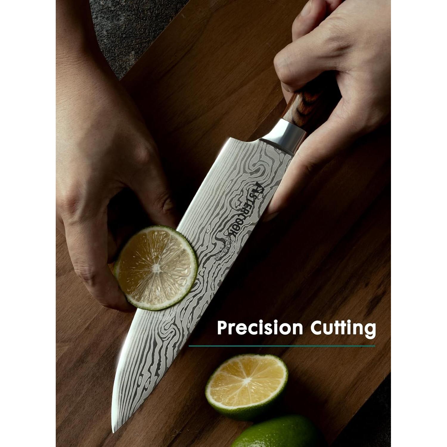 Cuchillo de Chef Astercook 20.32 cm Acero Inoxidable Profesional