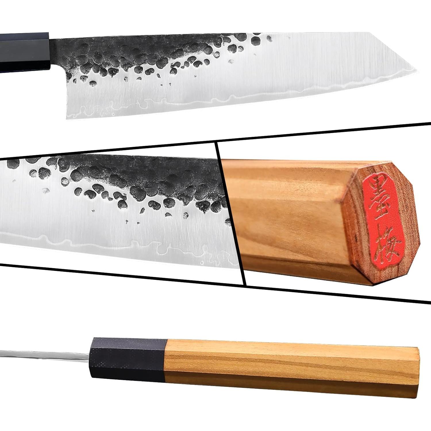 Cuchillo de Chef Kiritsuke 23 cm Tinta de Ciruelas Acero Inoxidable