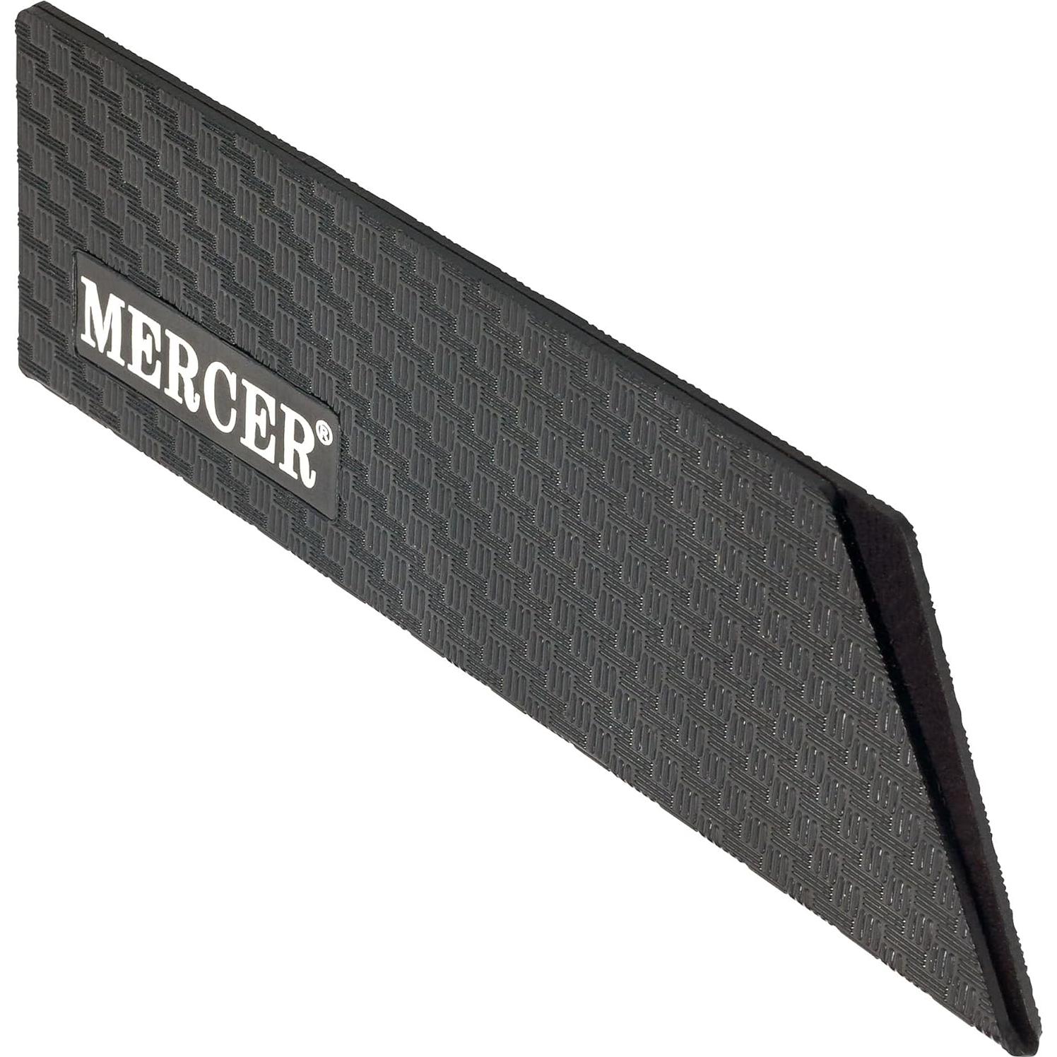 Guardia de cuchillo Mercer Culinary 20.32x5.08cm Fieltro Negro