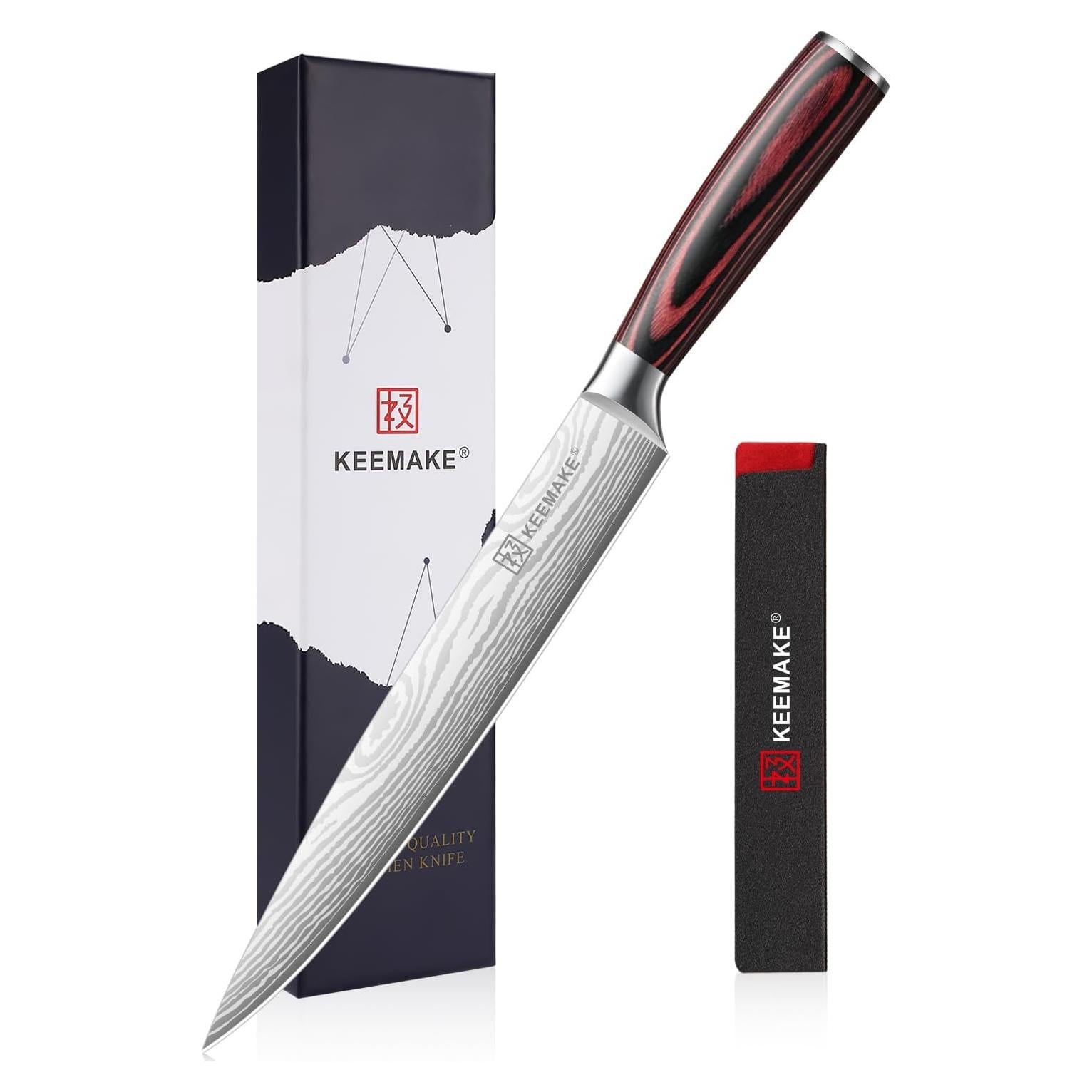 Cuchillo de Tallar KEEMAKE 20.32 cm Acero Inoxidable Ergonómico
