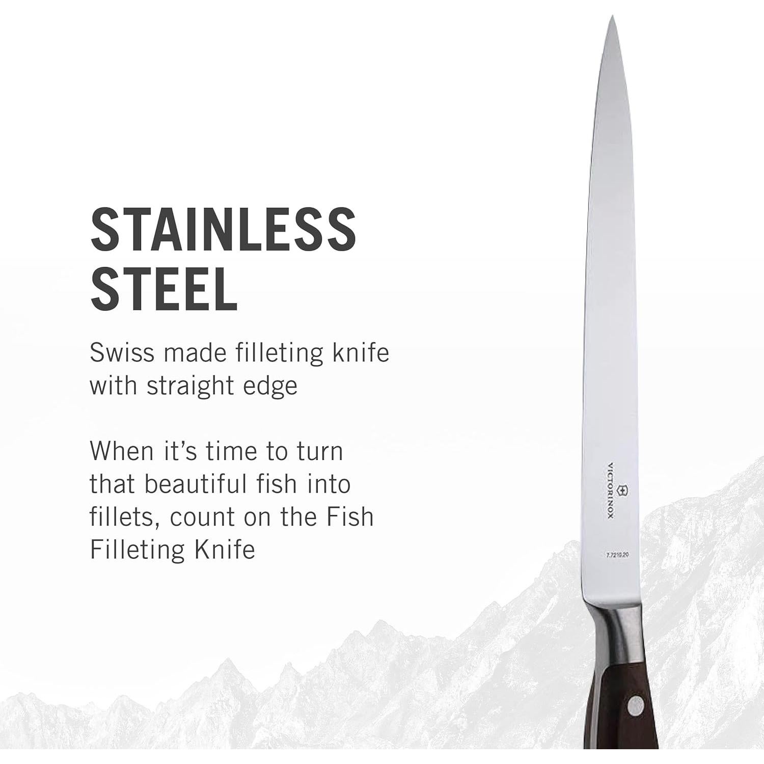 Cuchillo de Deshuesar Forjado Victorinox 20 cm Acero Inoxidable