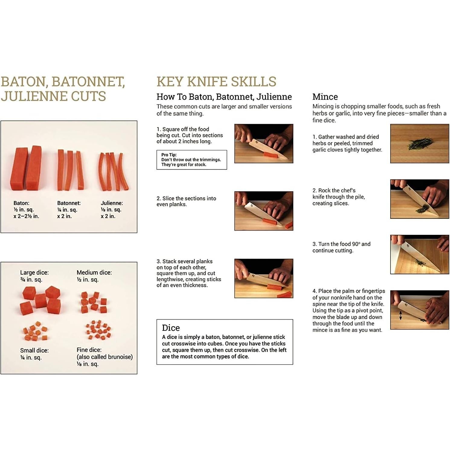 Bloque de cuchillos de bambú Shun para 11 piezas - Soporte elegante