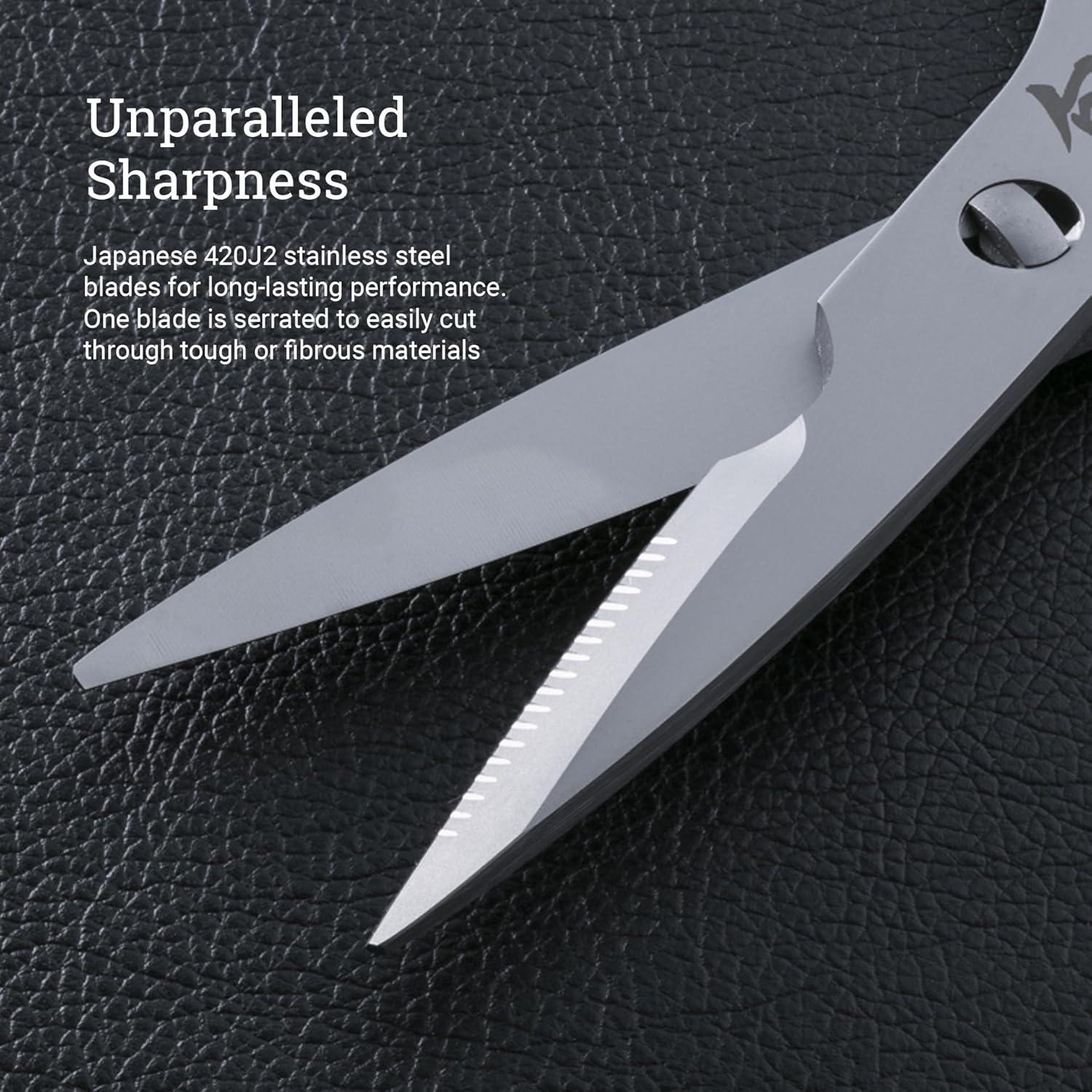 Tijeras de Cocina Shun 22.6 cm Acero Inoxidable Multiusos