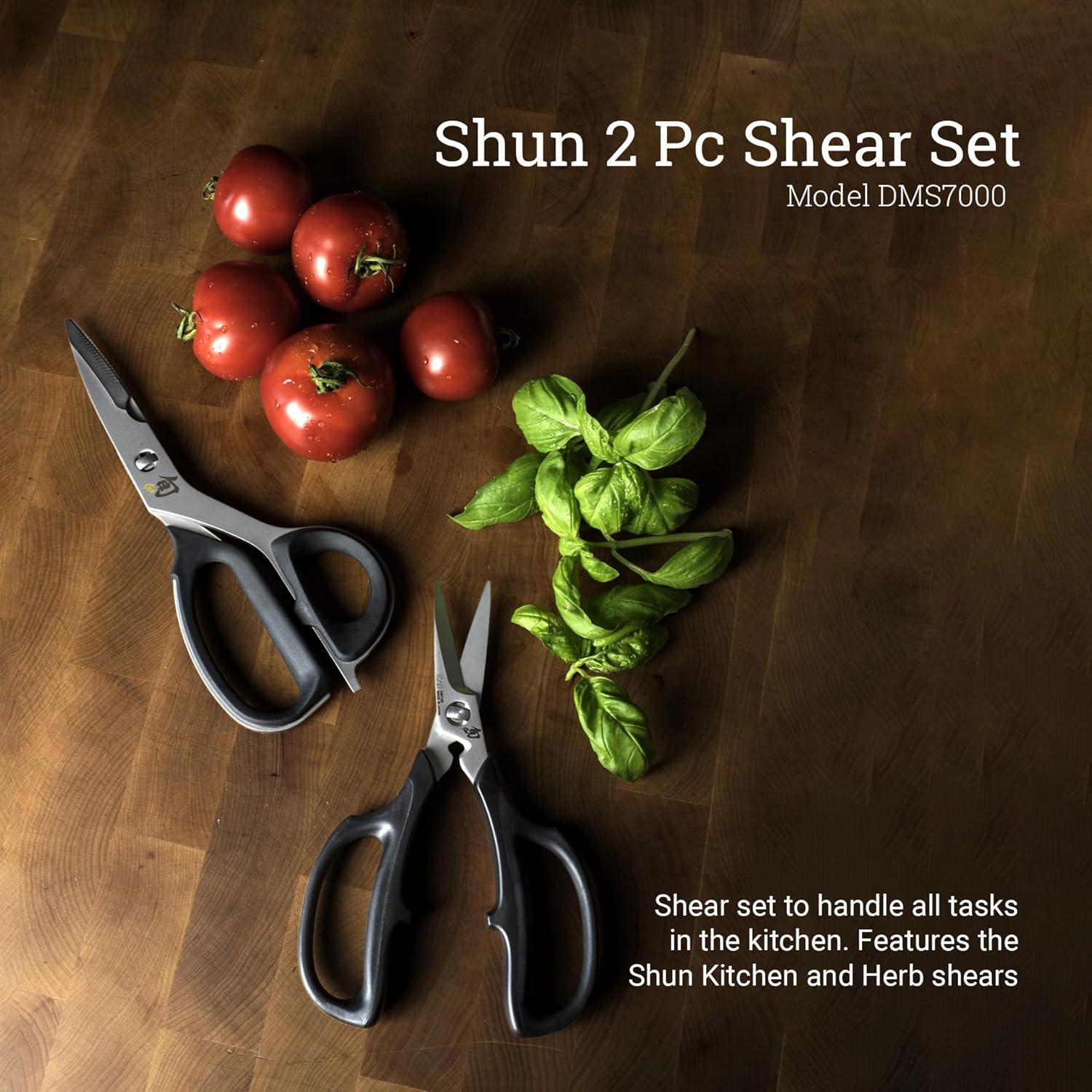 Conjunto de Tijeras de Cocina Shun Classic 2 Piezas
