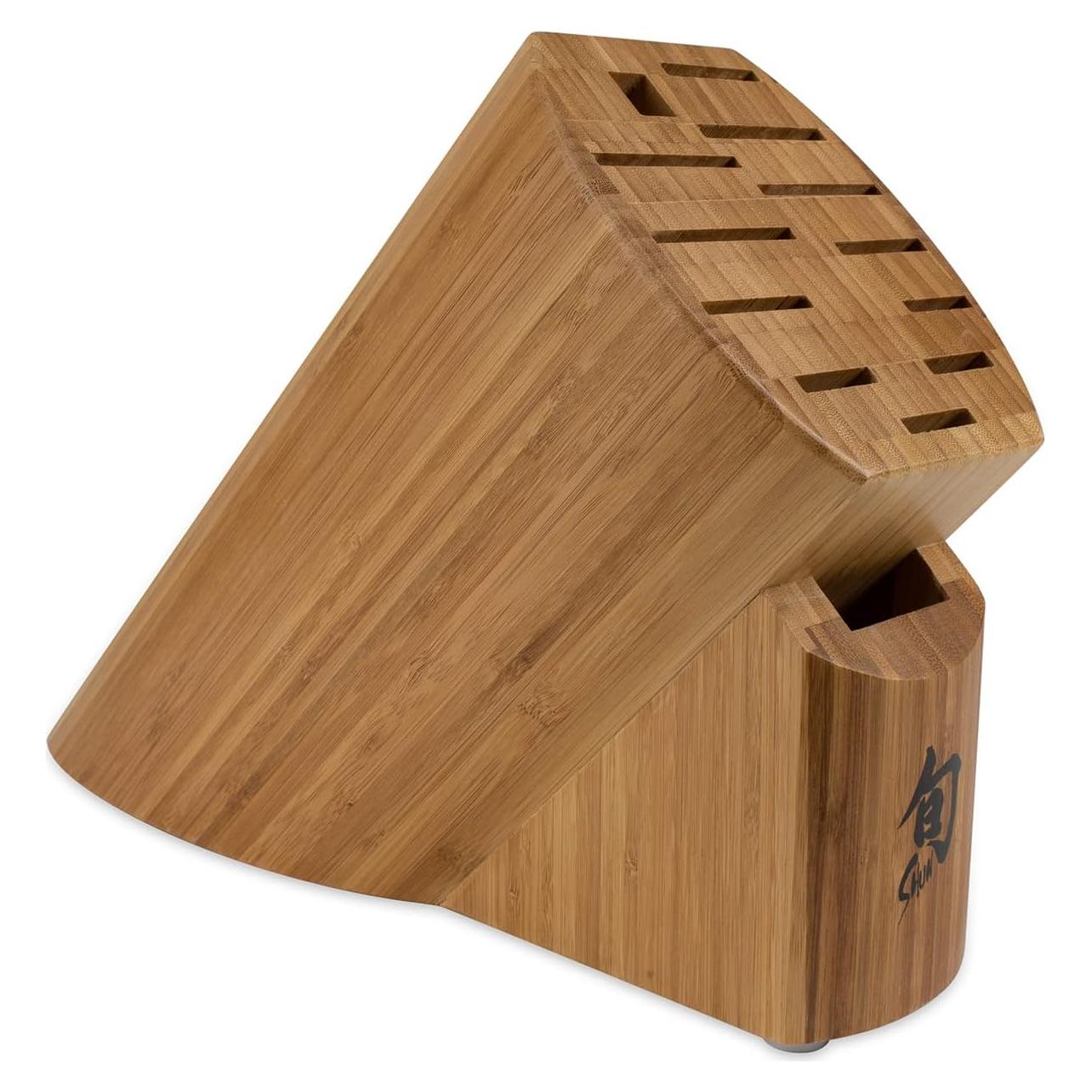 Bloque de cuchillos Shun Bamboo para 13 piezas, 2.78 kg
