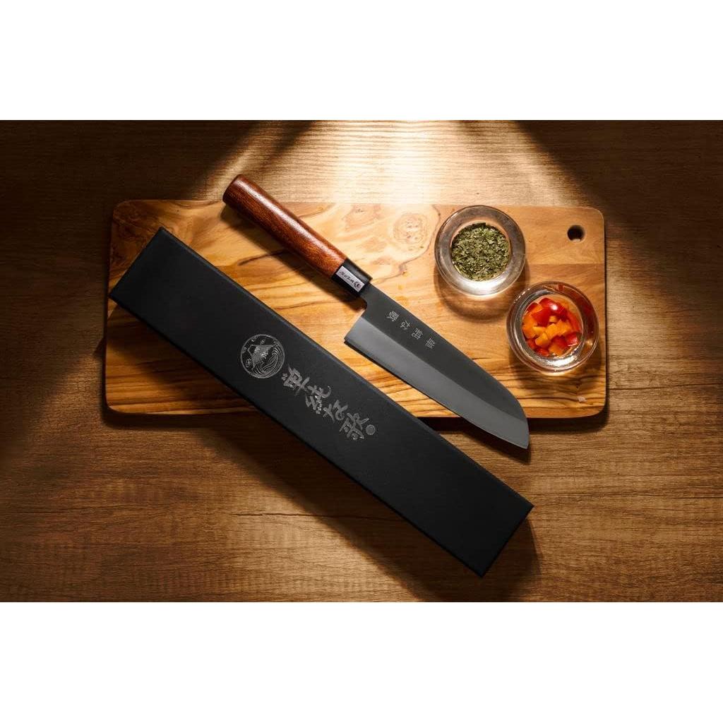 Cuchillo de Chef Santoku 18 cm Simple Song - Acero Inoxidable