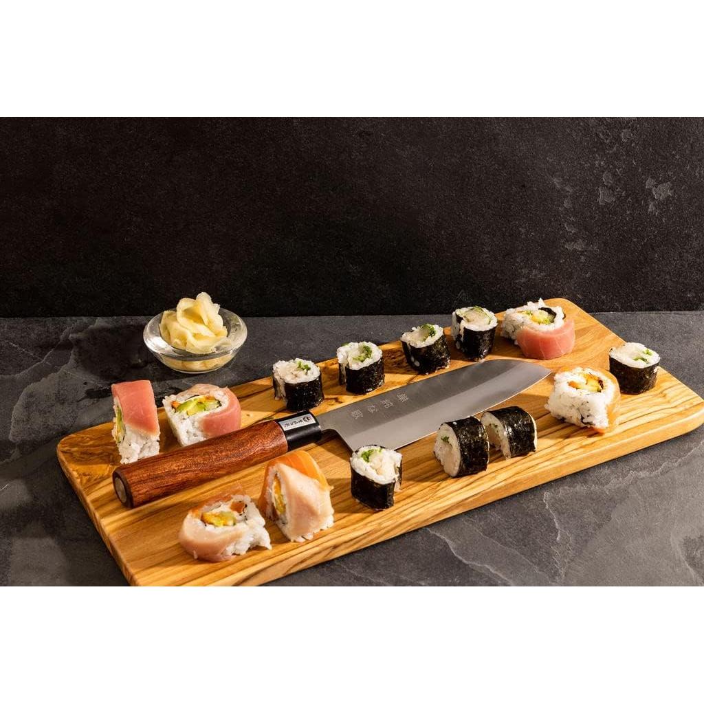 Cuchillo de Chef Santoku 18 cm Simple Song - Acero Inoxidable