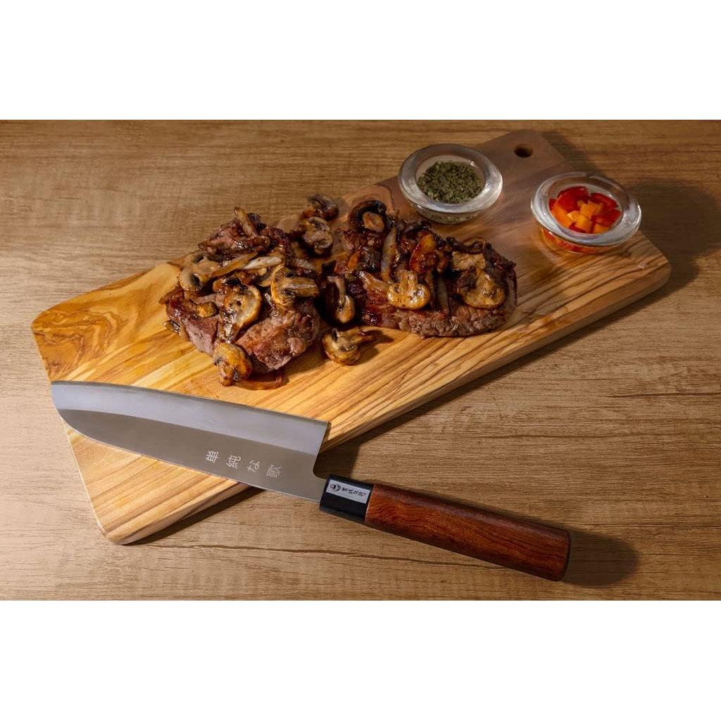 Cuchillo de Chef Santoku 18 cm Simple Song - Acero Inoxidable