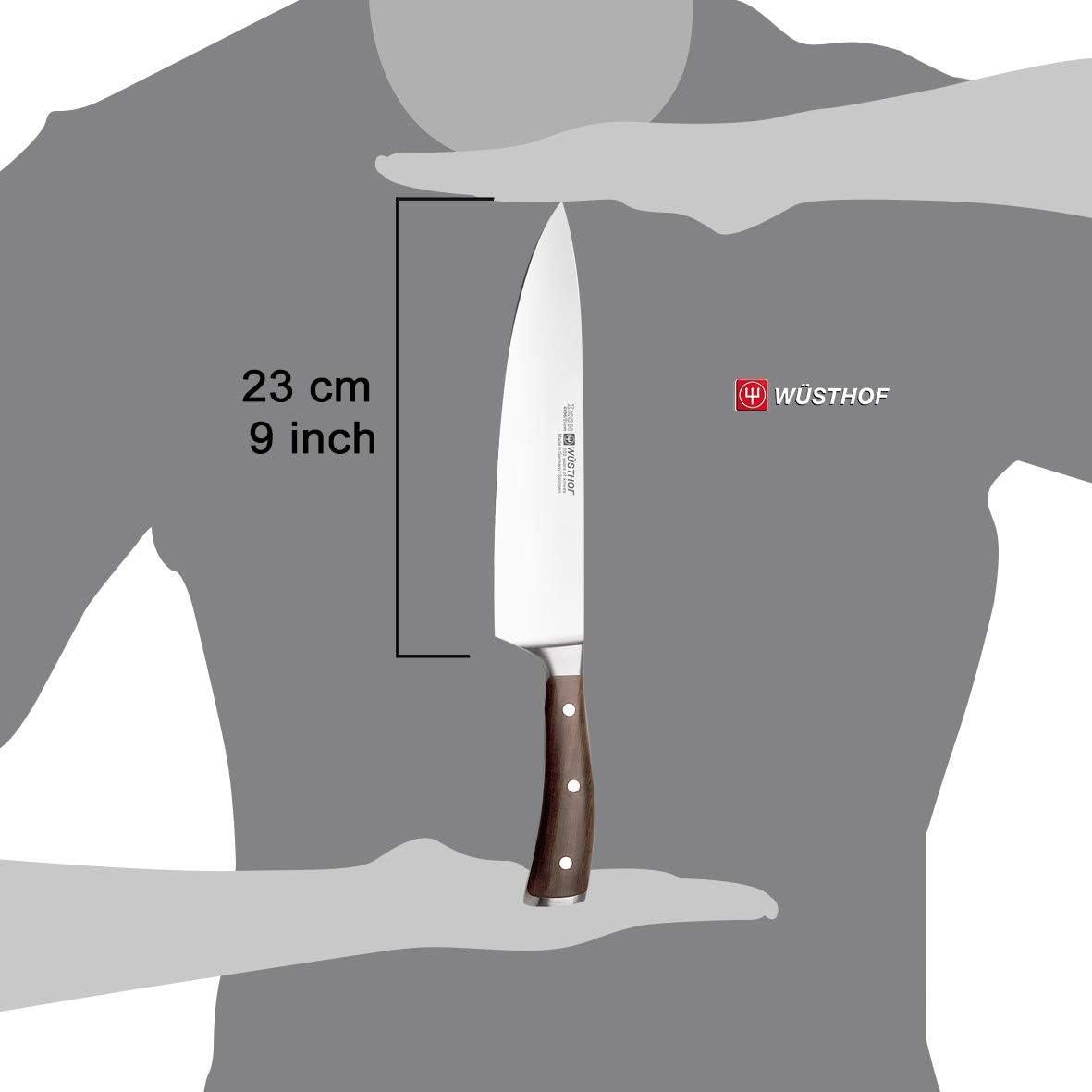 Cuchillo de Chef Wüsthof Ikon 23 cm Acero Inoxidable