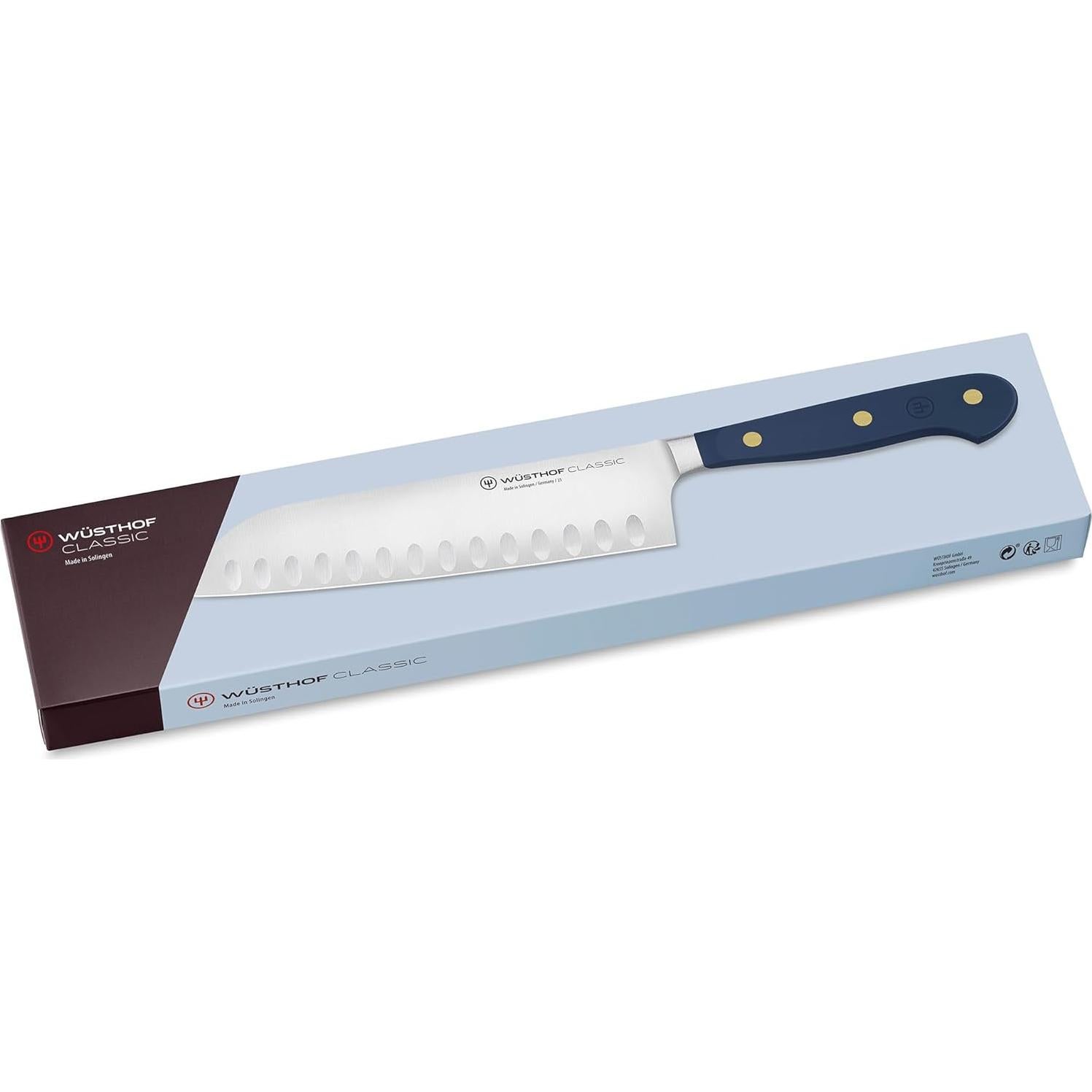 Cuchillo Santoku Wüsthof Classic 17.78 cm Arándano Silvestre