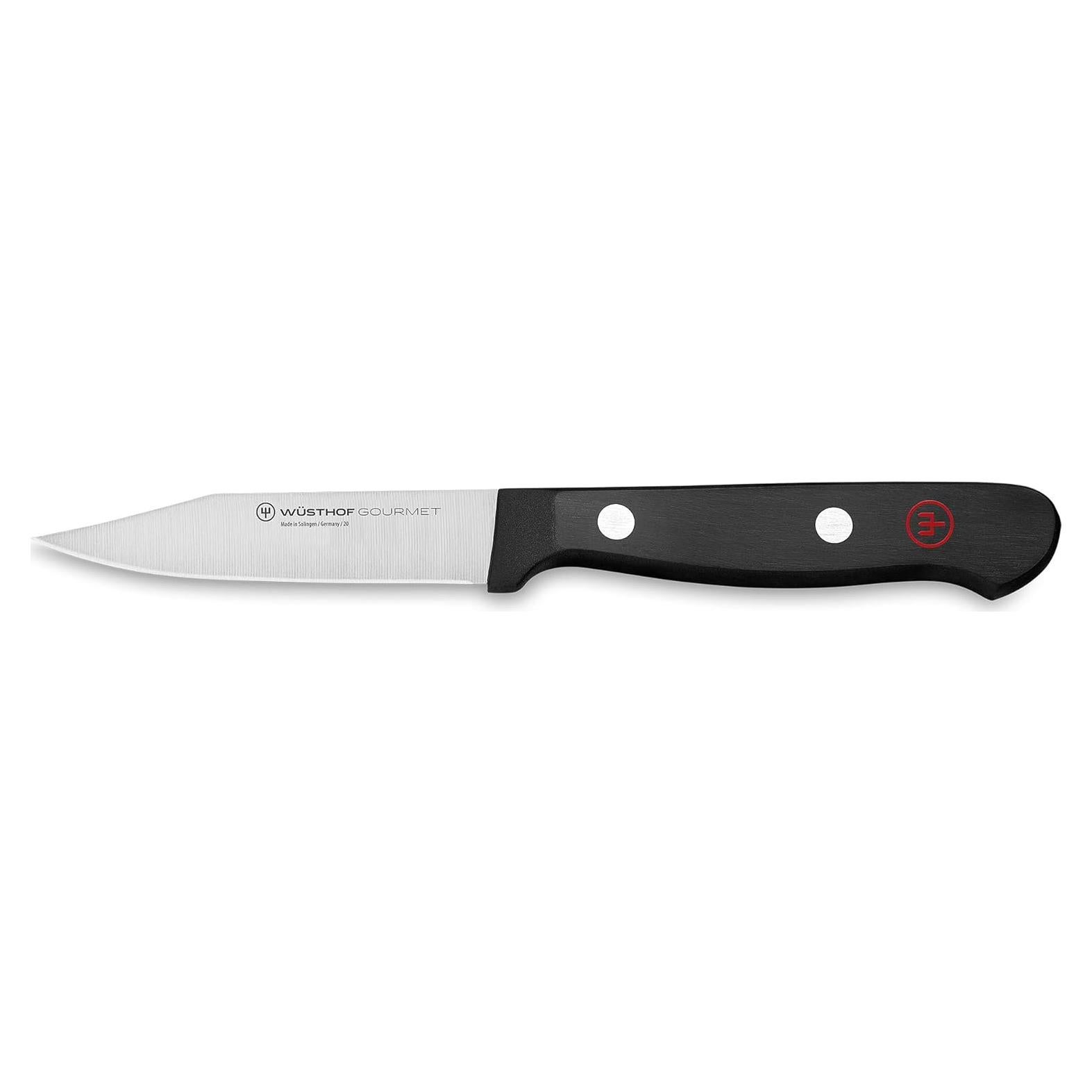 Cuchillo de Pelar Wüsthof Gourmet 8 cm Acero Inoxidable Negro