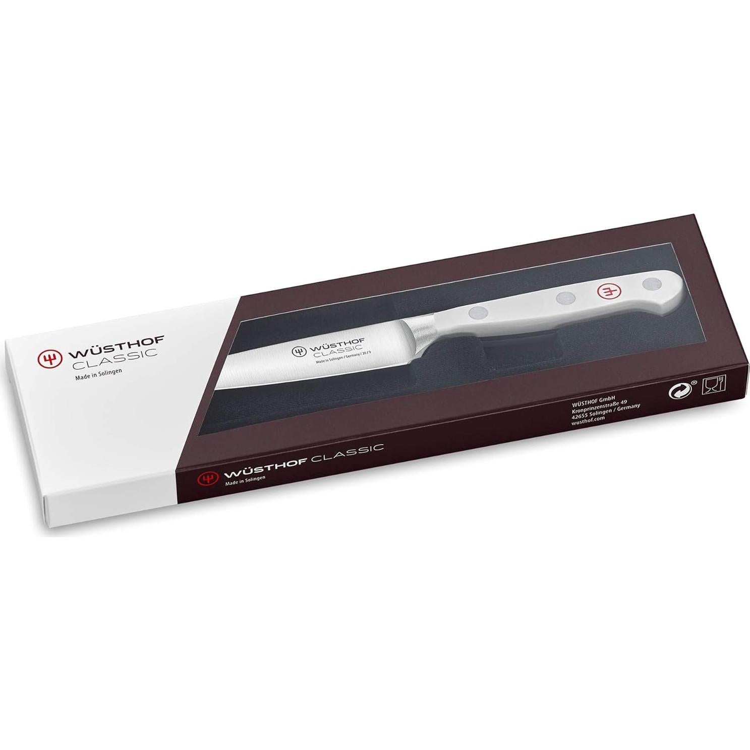 Cuchillo de Pelar Wüsthof Classic White 19.1 cm Acero Inoxidable