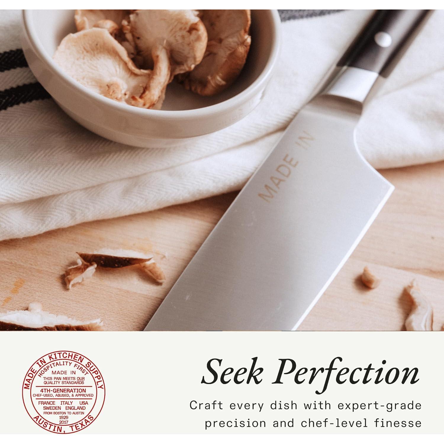 Cuchillo de Chef Made In 21.6 cm Acero Inoxidable Mango Olivo