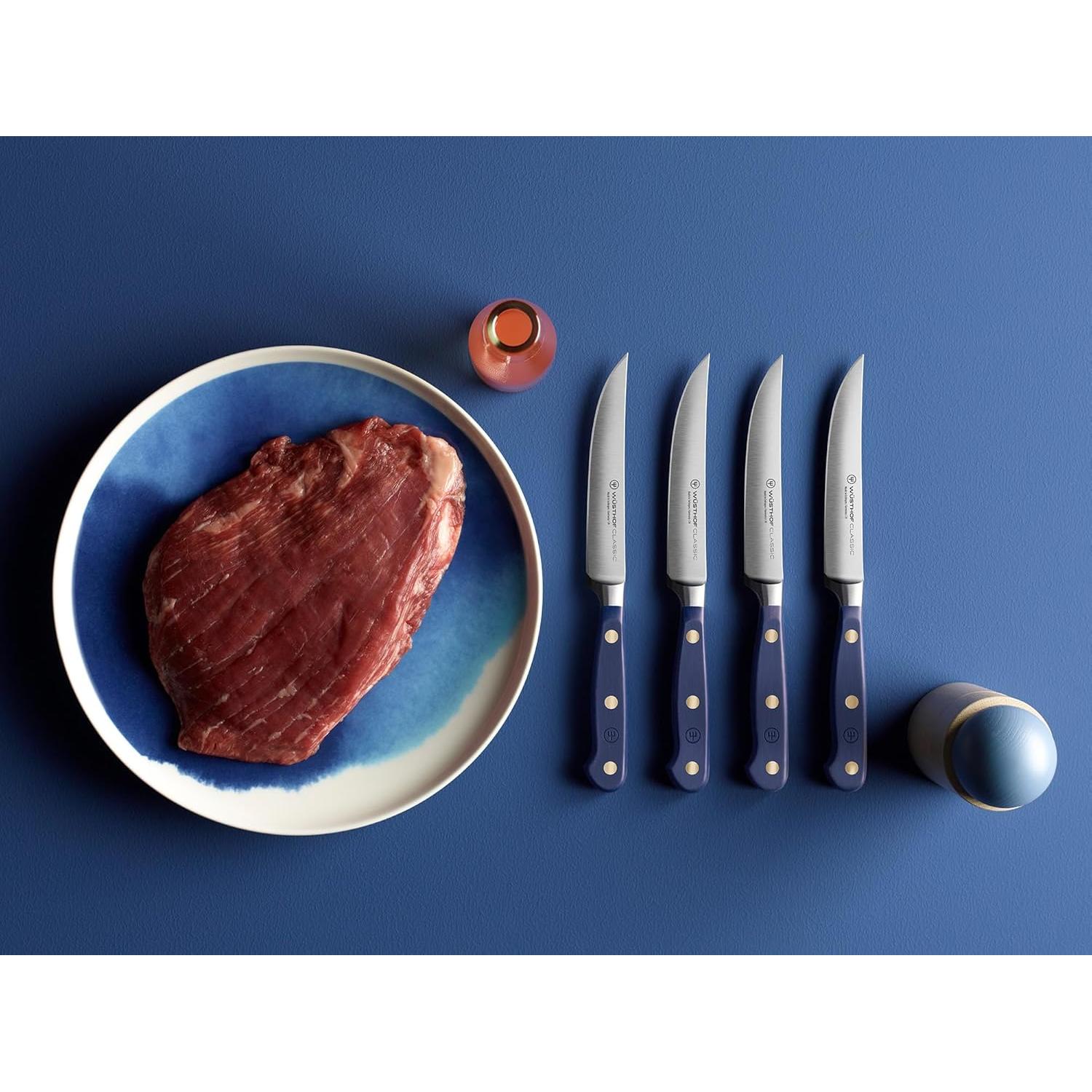 Cuchillo de Carne Wüsthof Classic 11.43 cm Arándano Silvestre