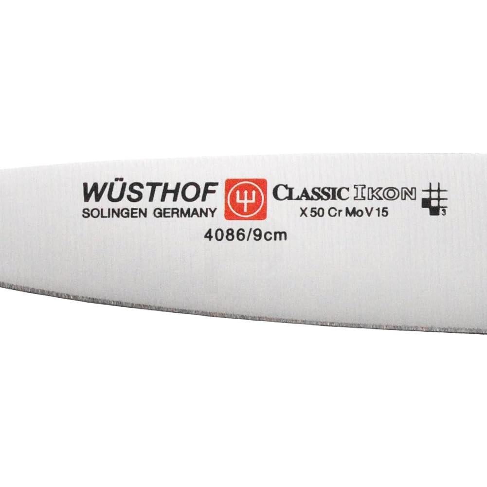Cuchillo de Pelar Wüsthof Classic IKON 8.9 cm Acero Inoxidable