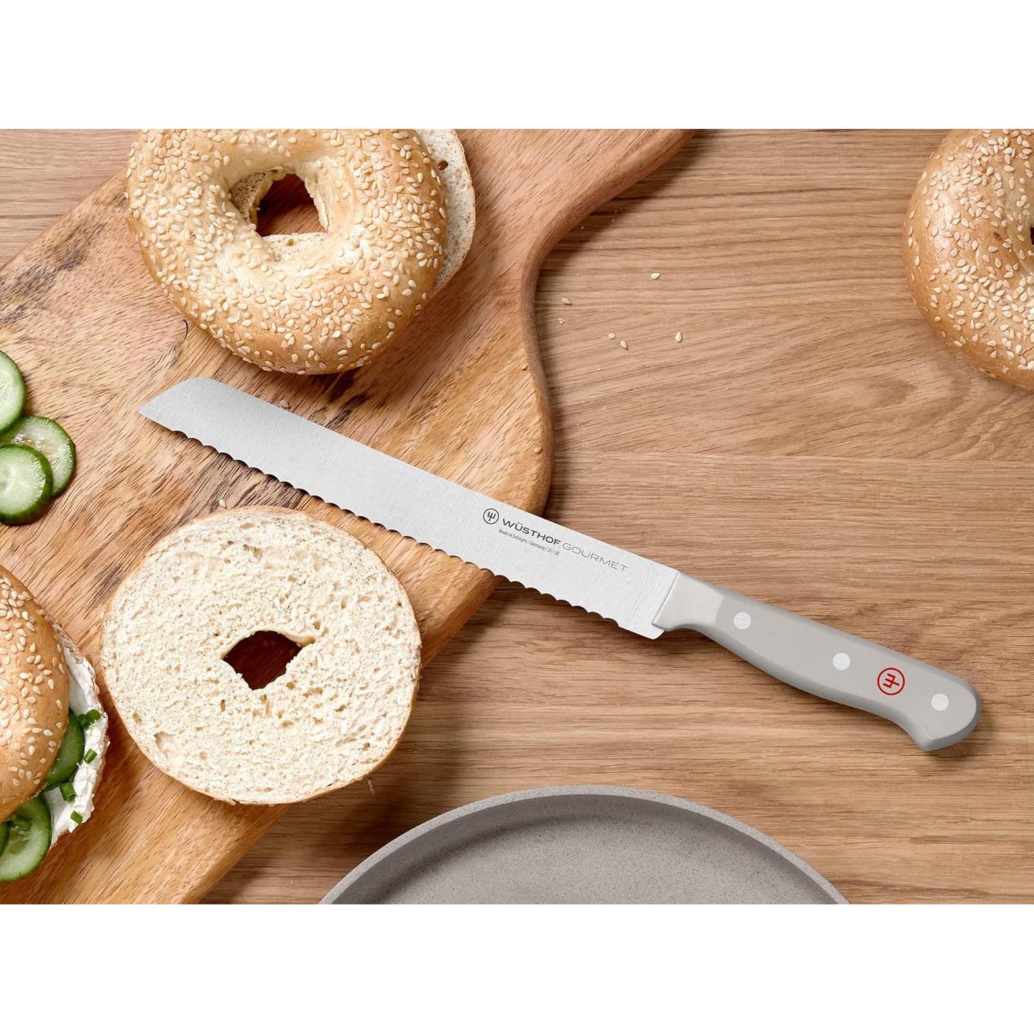 Cuchillo de Pan Wüsthof Gourmet 20.32 cm Gris Serrado