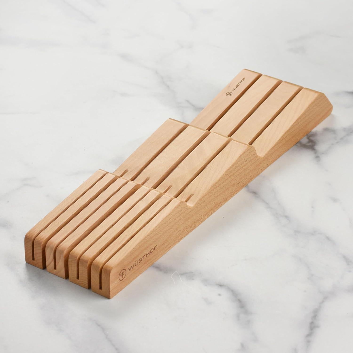 Set de Cuchillos Wüsthof Classic 5 Piezas con Bloque de Madera