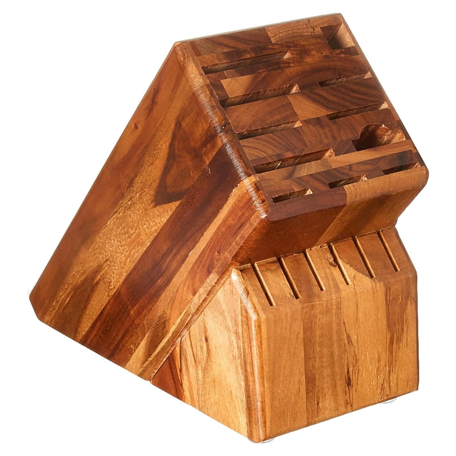 Bloque de Almacenamiento de Cuchillos Wüsthof Acacia 17 Ranuras