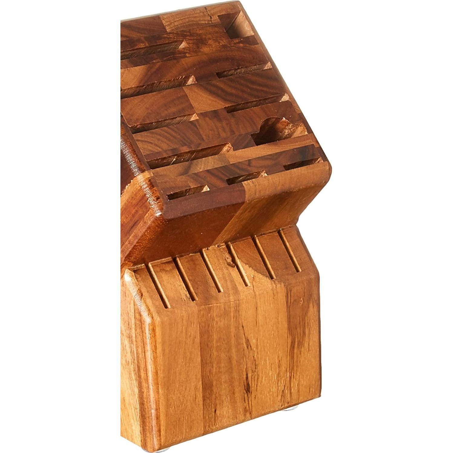 Bloque de Almacenamiento de Cuchillos Wüsthof Acacia 17 Ranuras
