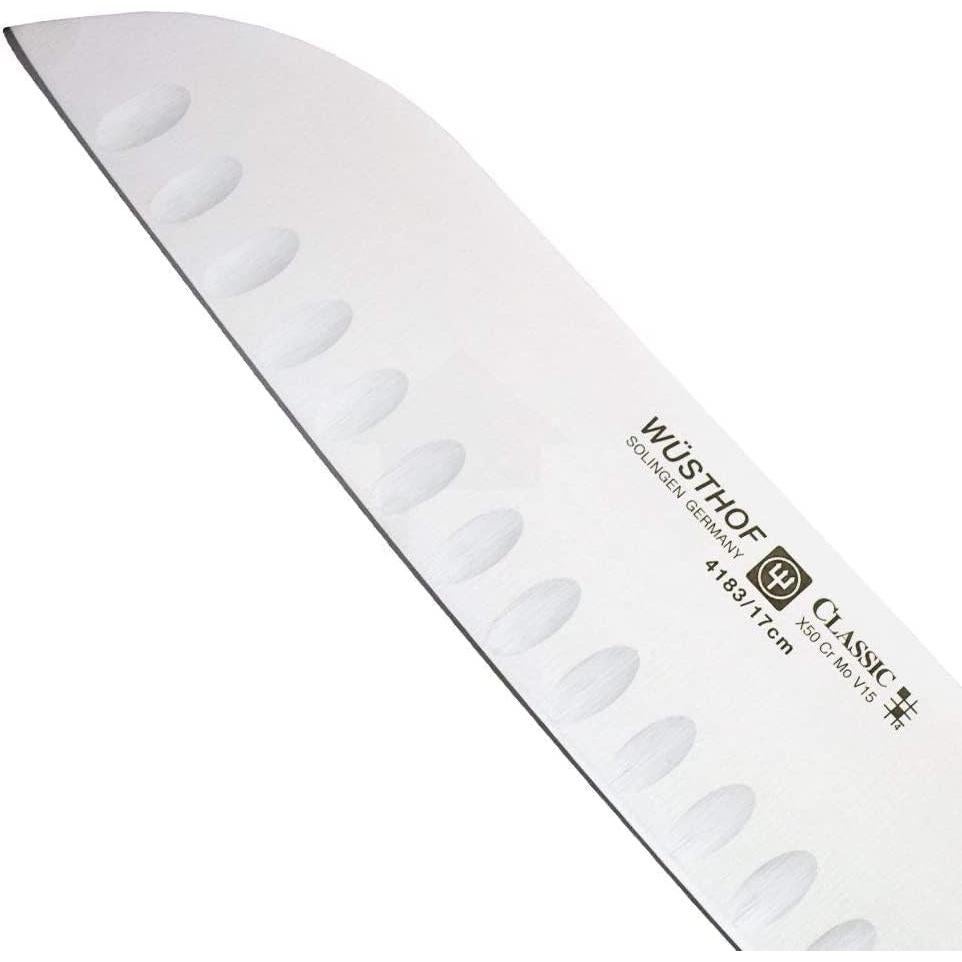 Cuchillo Santoku Wüsthof Clásico 17 cm Forjado Acero Inoxidable