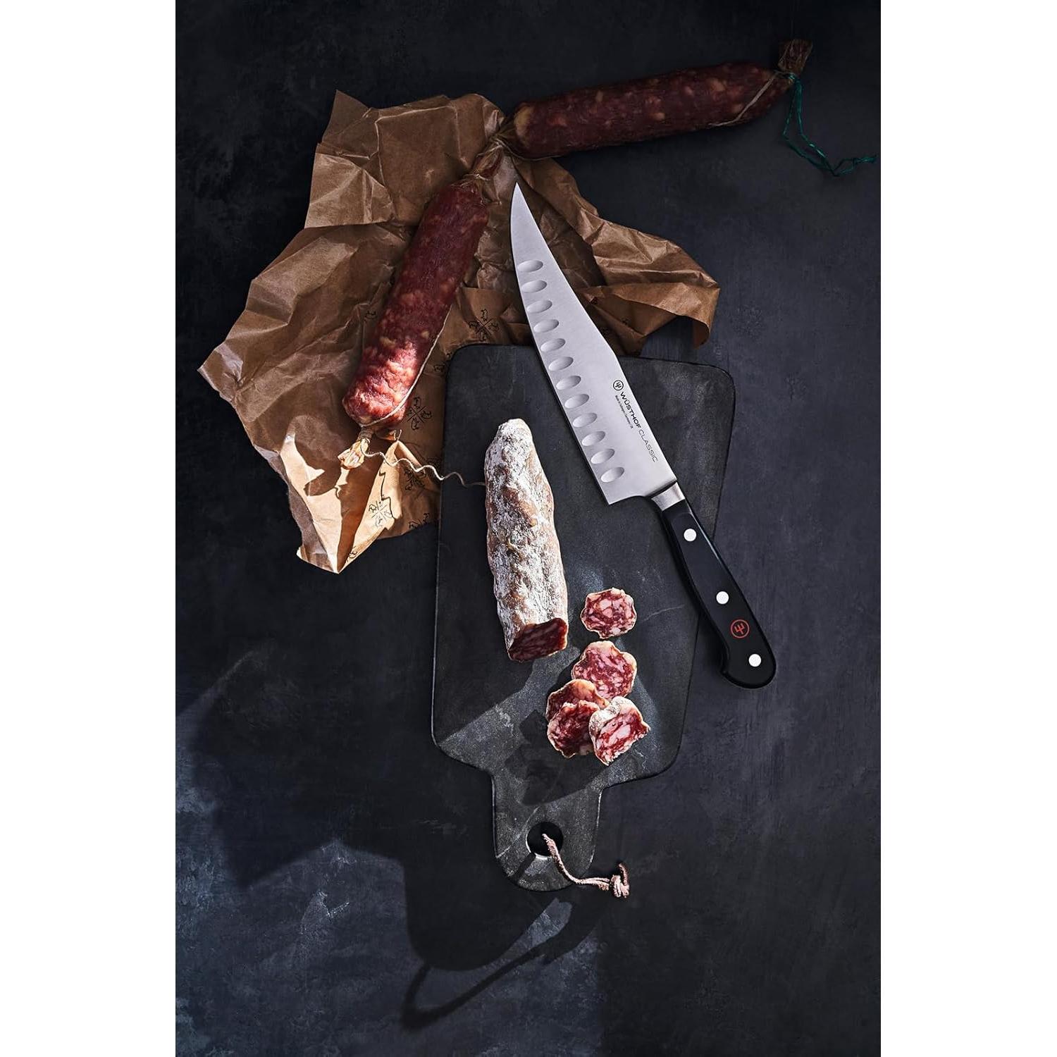 Cuchillo Artesano Wüsthof Classic 17.8 cm Bisel Hueco