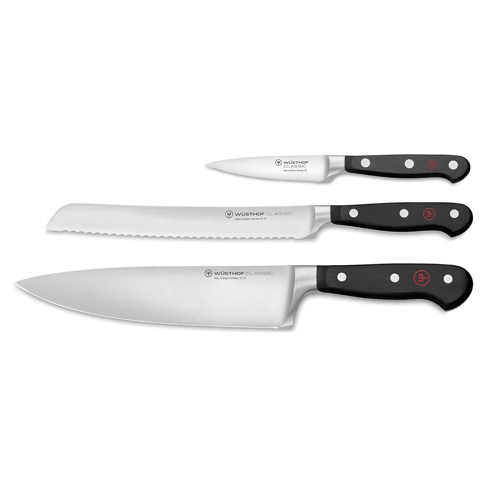 Set de Cuchillos Wüsthof Classic 3 Piezas Forjados