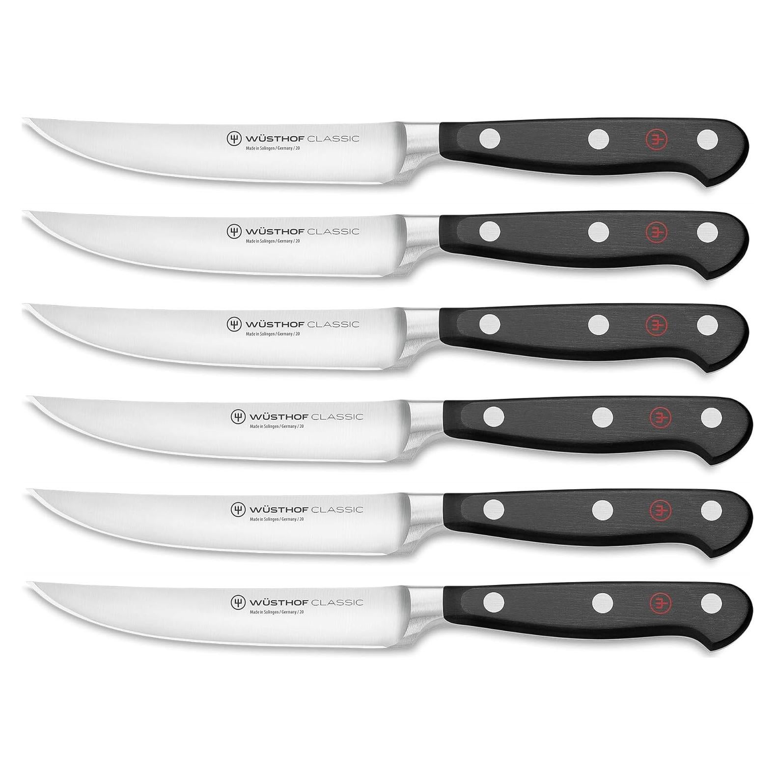 Set de cuchillos para carne WÜSTHOF Classic 6 piezas 11.4 cm