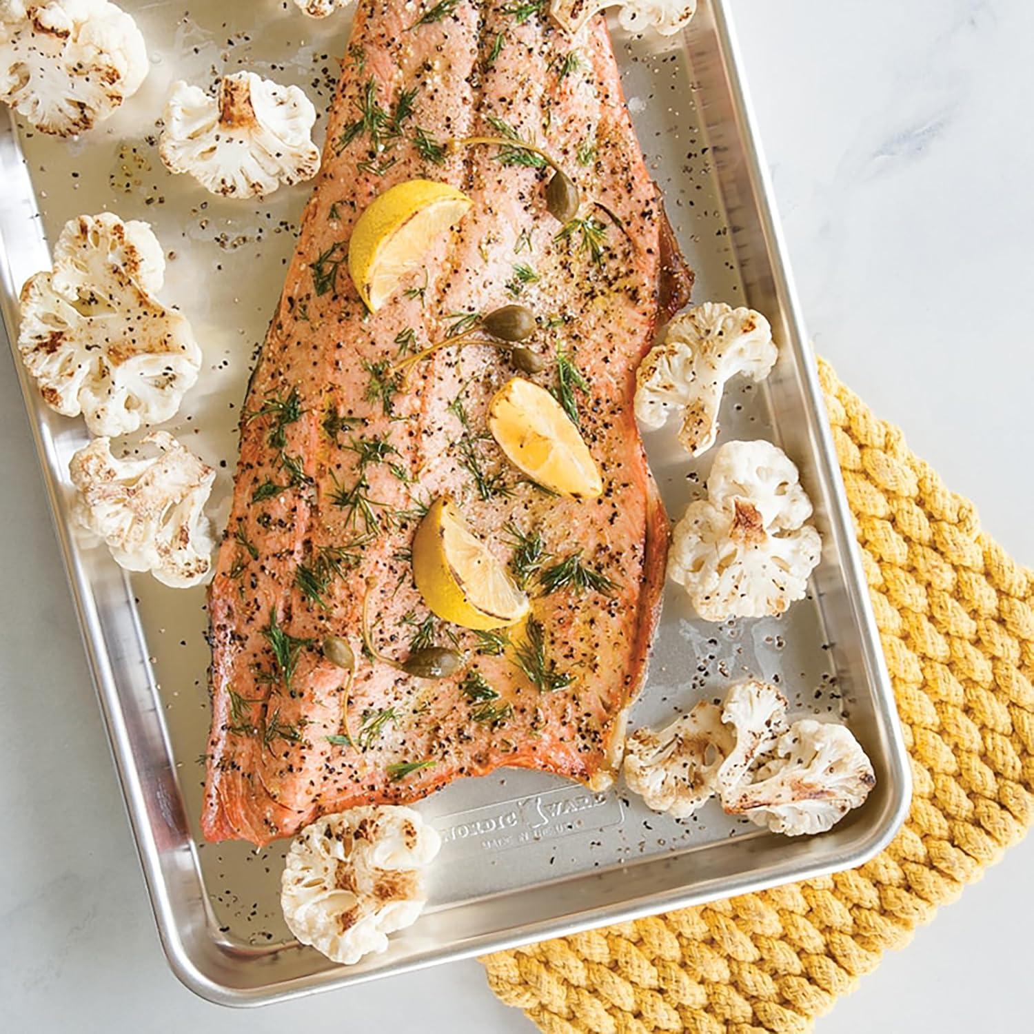 Juego de 3 Bandejas de Hornear Nordic Ware Naturals - Aluminio