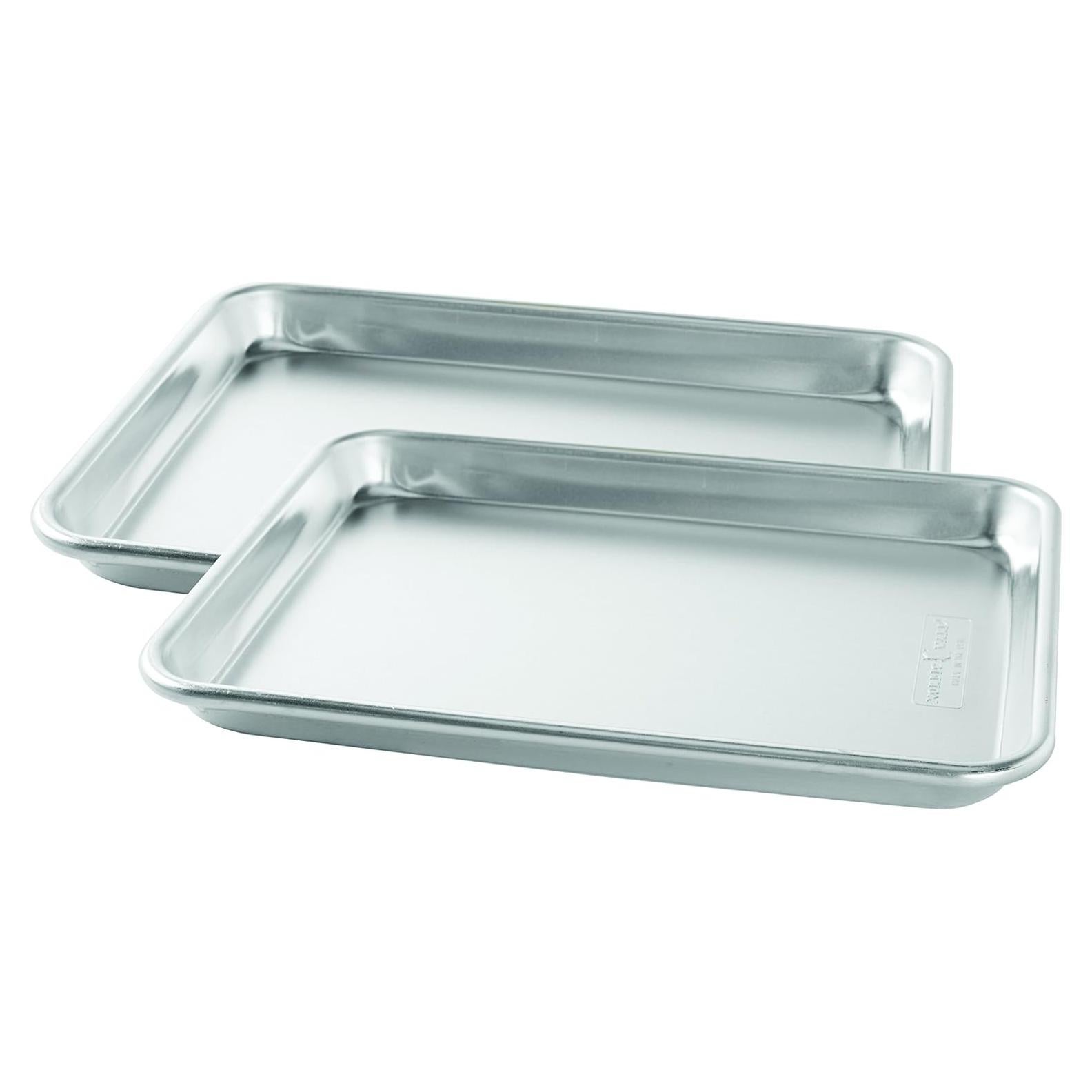 Bandejas de Aluminio Nordic Ware Naturals 2-Pack Cuarto de Hoja