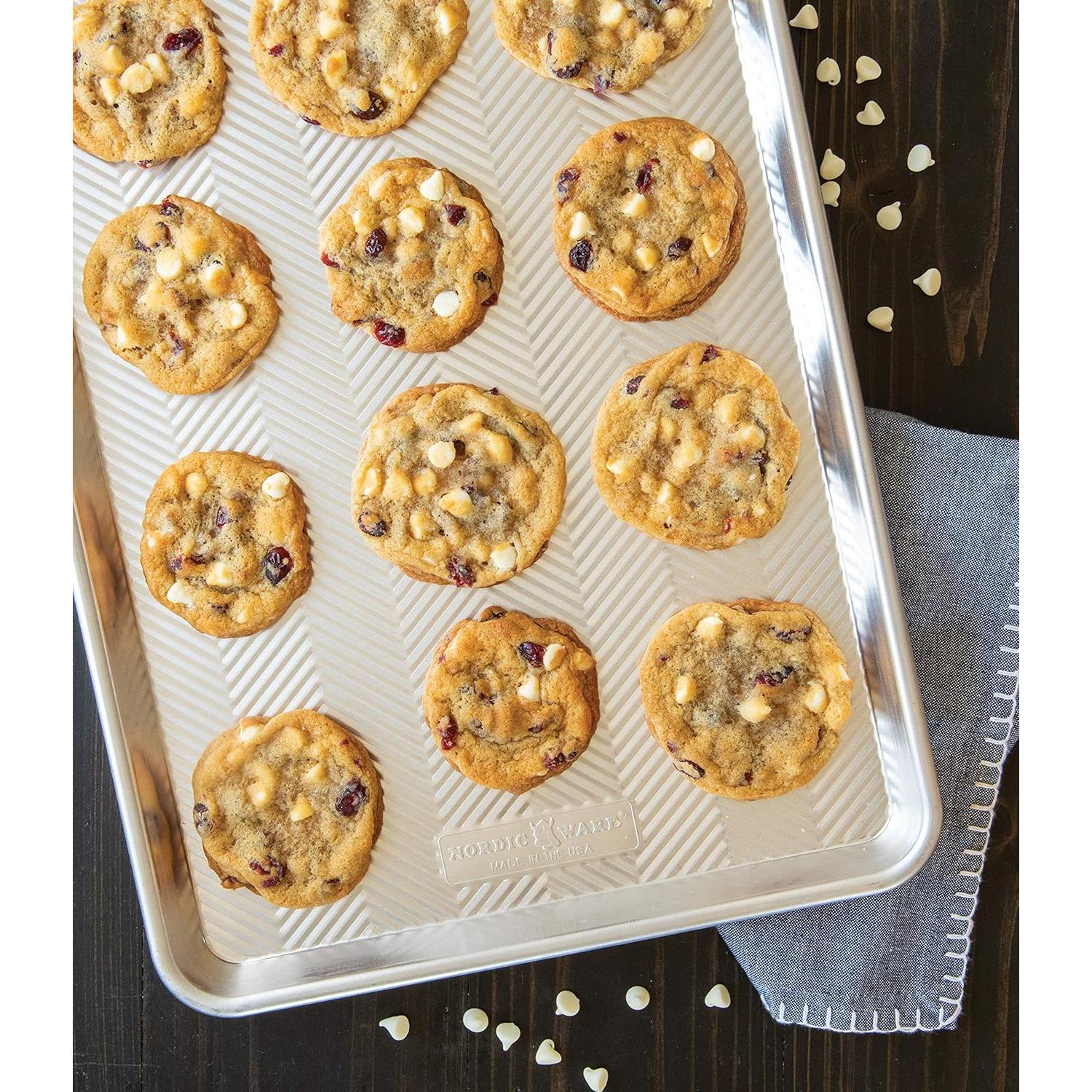 Hoja para Hornear Nordic Ware Prism 2-Pack Aluminio Natural