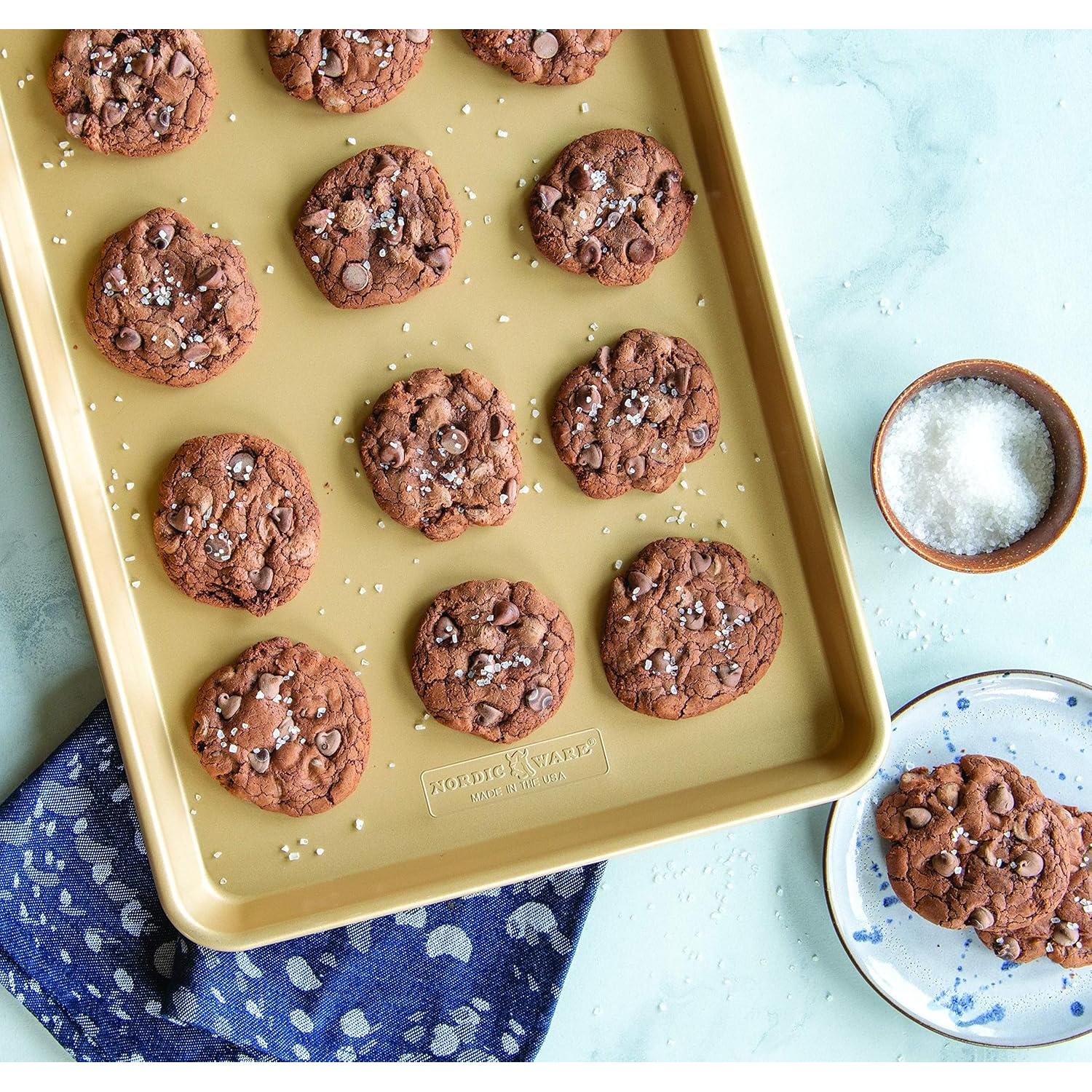 Bandeja para Hornear Aluminio Antiadhesivo Nordic Ware 33x46cm