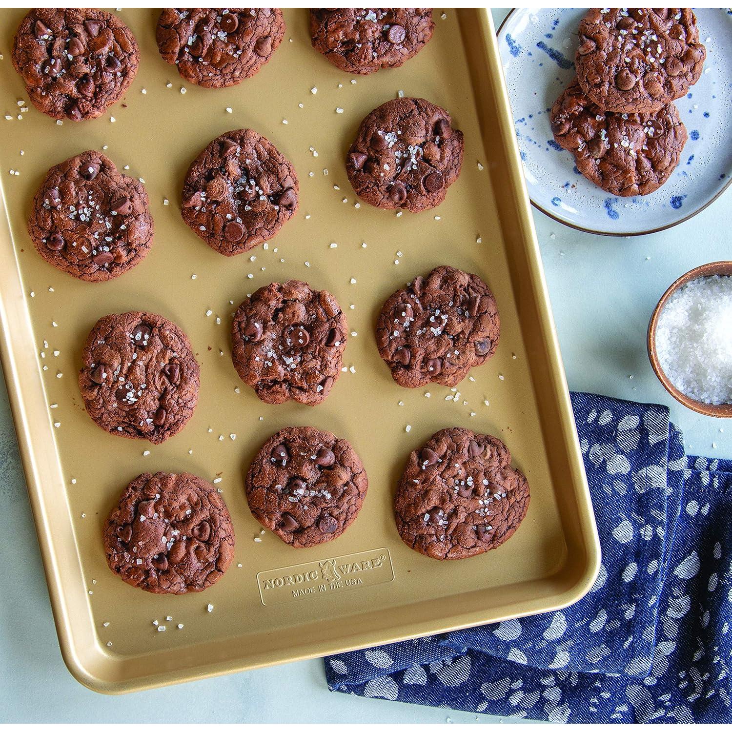 Bandeja para Hornear Aluminio Antiadhesivo Nordic Ware 33x46cm