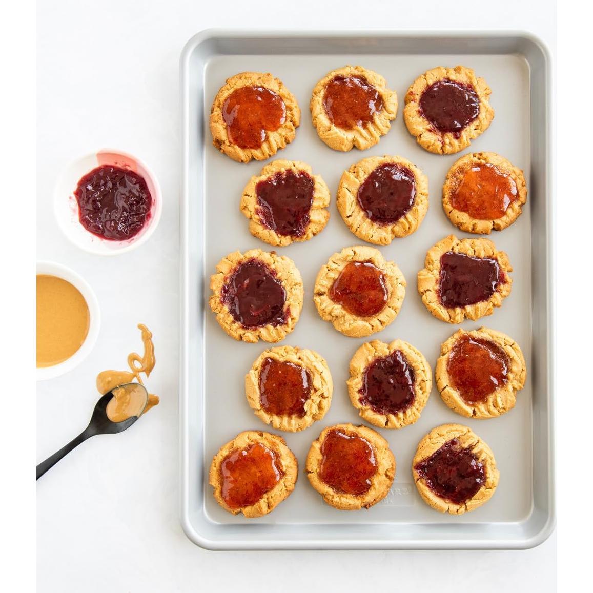 Juego de bandejas para hornear 3 piezas Nordic Ware Aluminio