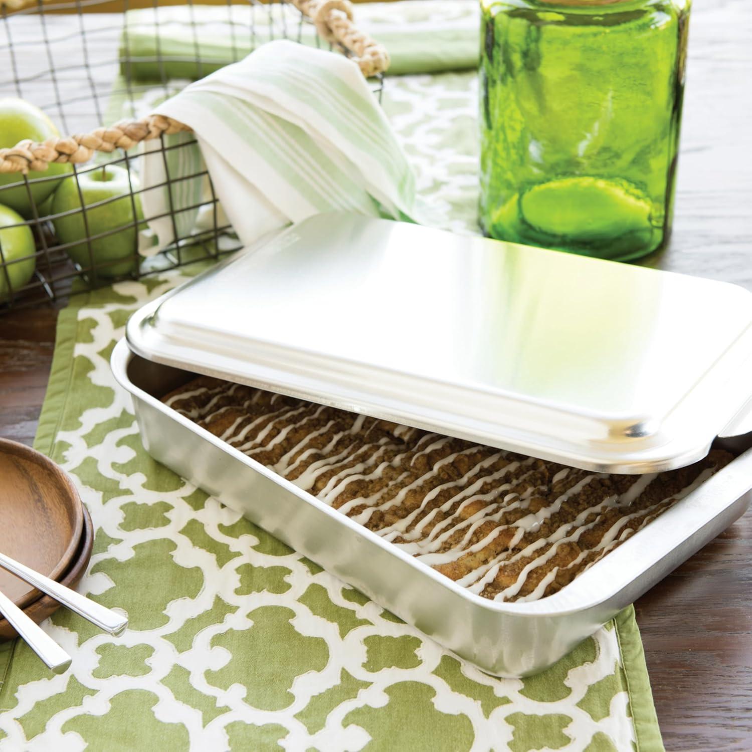 Sartén para Pasteles Nordic Ware 39.7x24.4 cm Aluminio Plata