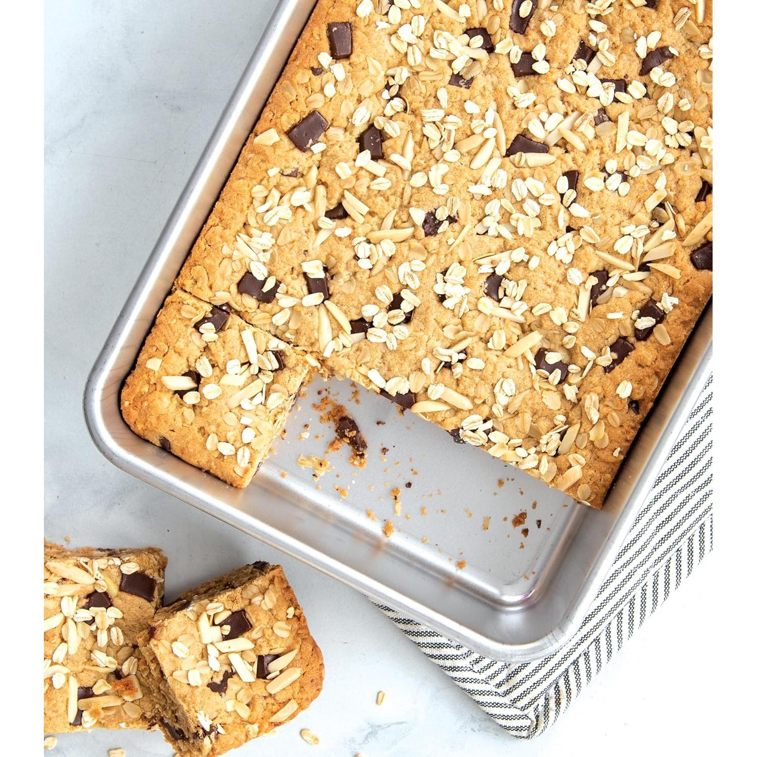 Sartén para Pasteles Nordic Ware 39.7x24.4 cm Aluminio Plata