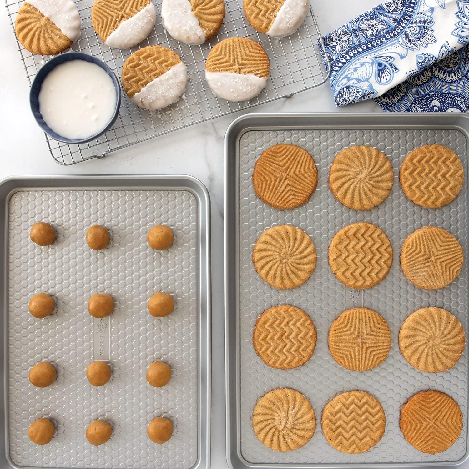 Juego de Horneado y Enfriamiento Nordic Ware 3 Piezas Plata