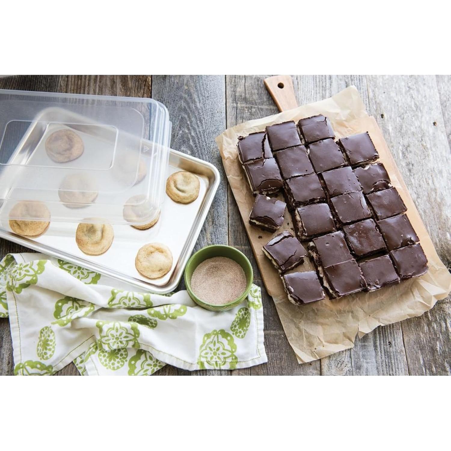 Juego de Hornear Nordic Ware 3 Piezas Aluminio 33x23 cm