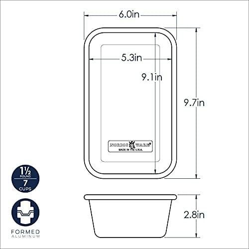 Bandeja para Pan Nordic Ware 2-Pack Aluminio 0.68 kg