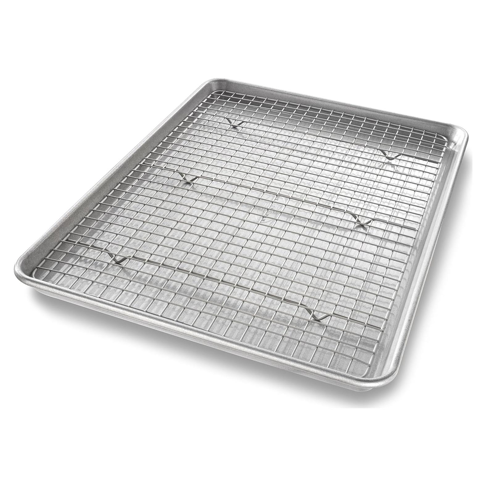 Bandeja para Hornear Media USA Pan + Rejilla Enfriadora