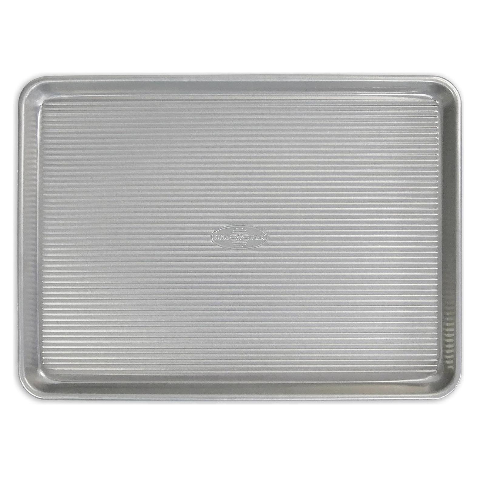 Bandeja de Media Hoja de Aluminio Antiadherente USA Pan