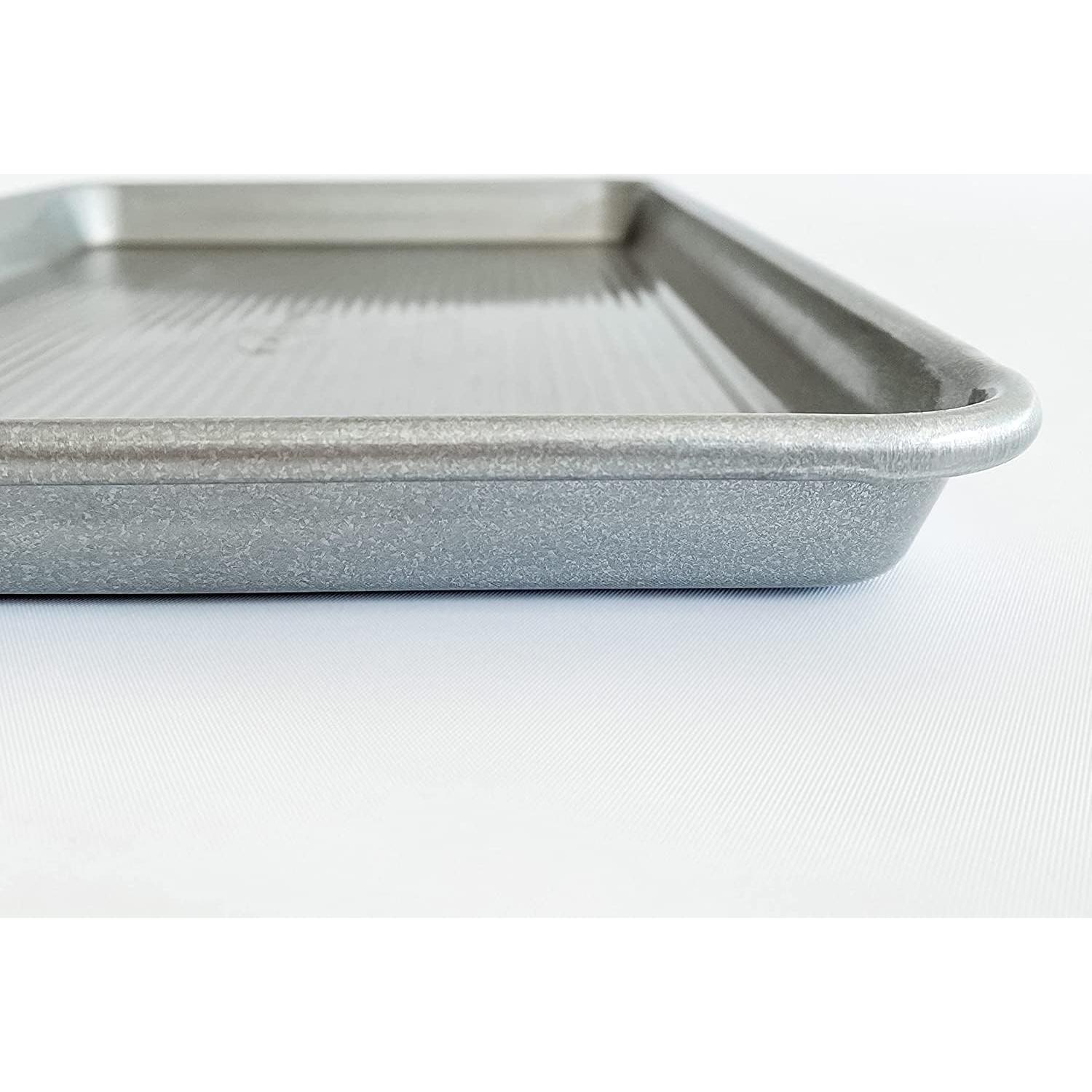 Bandeja de Media Hoja de Aluminio Antiadherente USA Pan