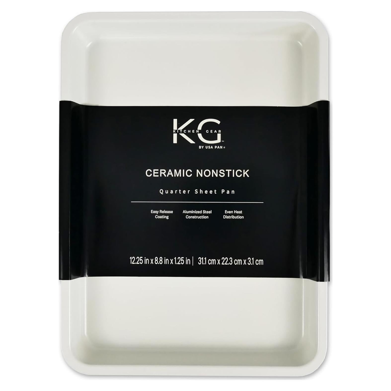 Sartén de Cerámica Antiadherente USA Pan Cuarto Vainilla