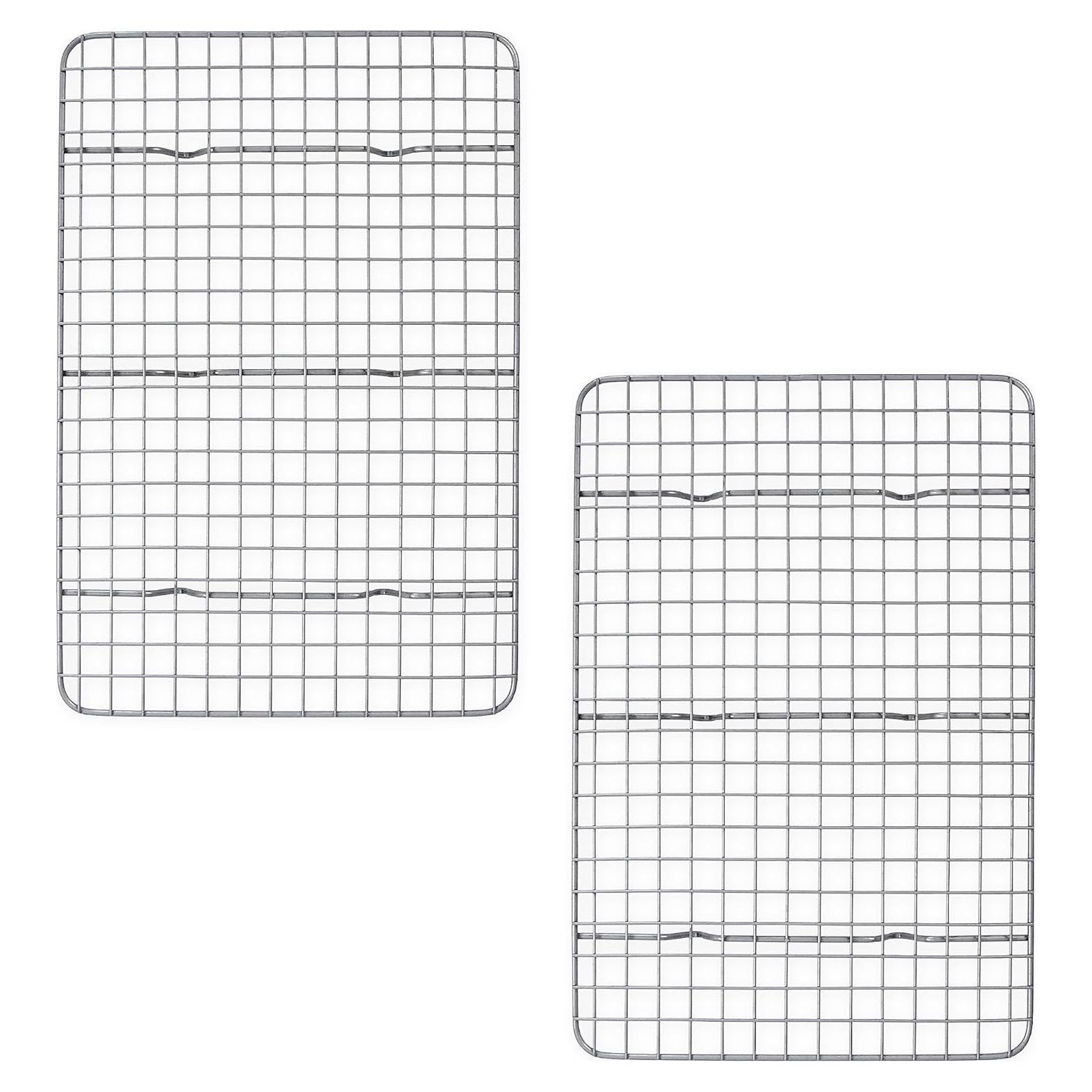 Juego de 2 Rejillas de Enfriamiento USA Pan Cuarto de Hoja