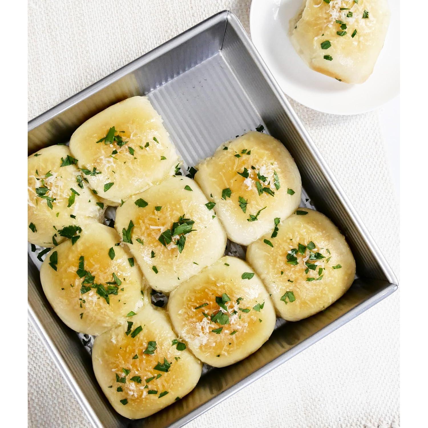 Sartén Cuadrada Antiadherente USA Pan 22.86 cm Acero Aluminizado